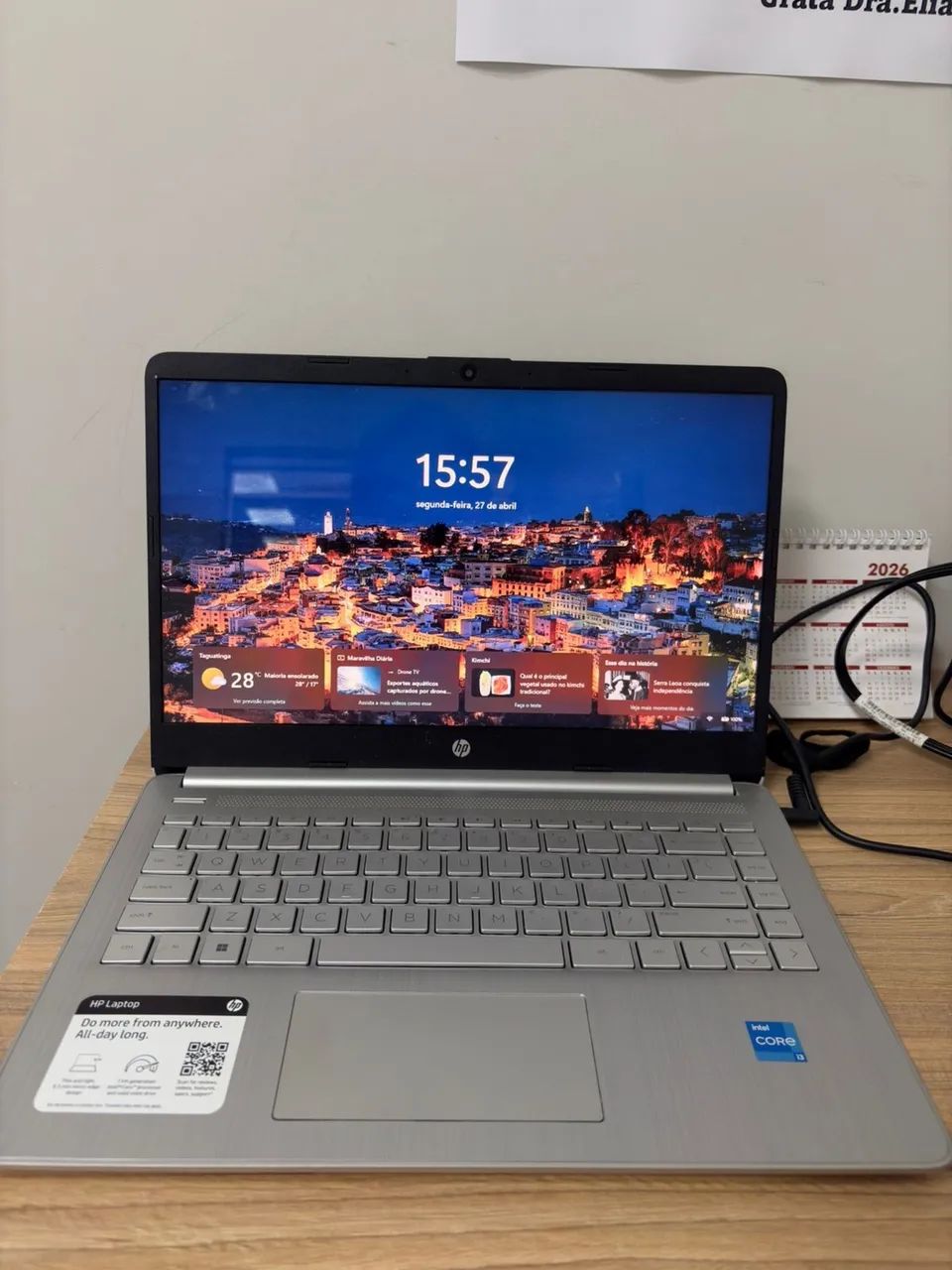 Notebook HP seminovo com garantia 