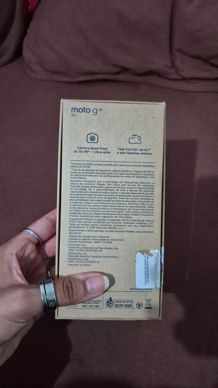 Celular Motorola G35 128GB - Foto 3