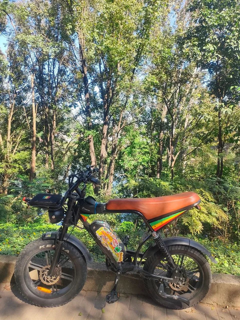 Bicicleta elétrica Ouxi V8 pro  - Foto 2