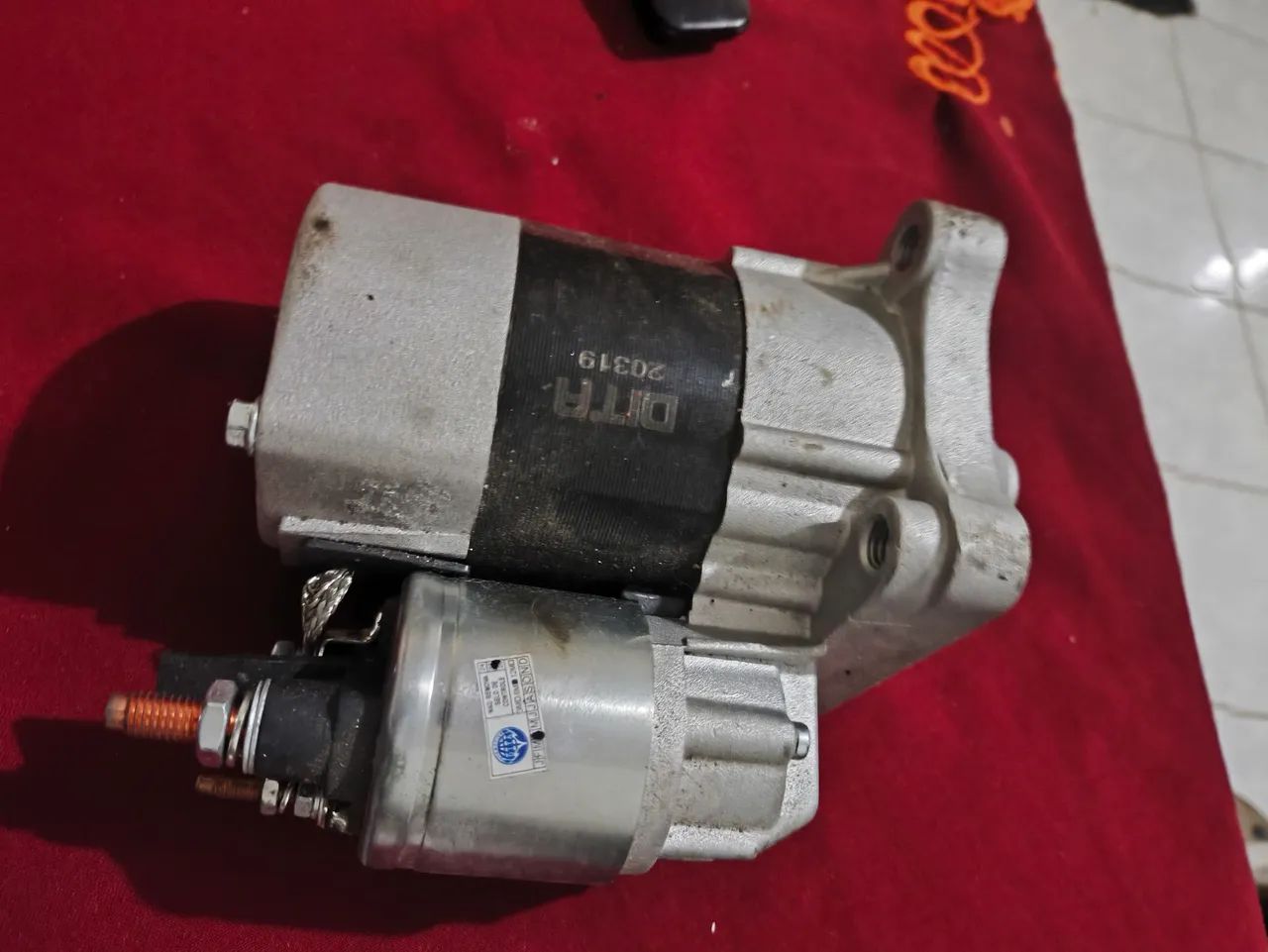 Vende se motor de partida Kangoo 2014