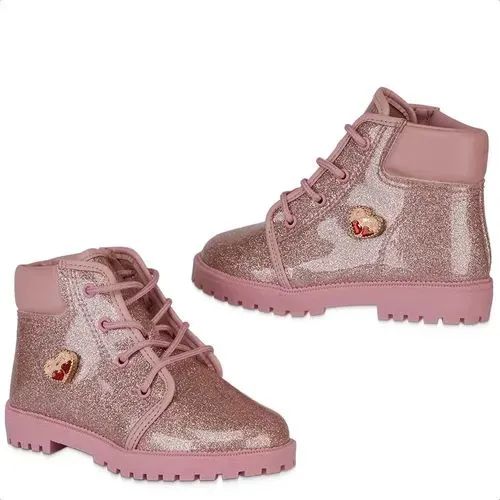 Bota infantil marca moleca  - Foto 3