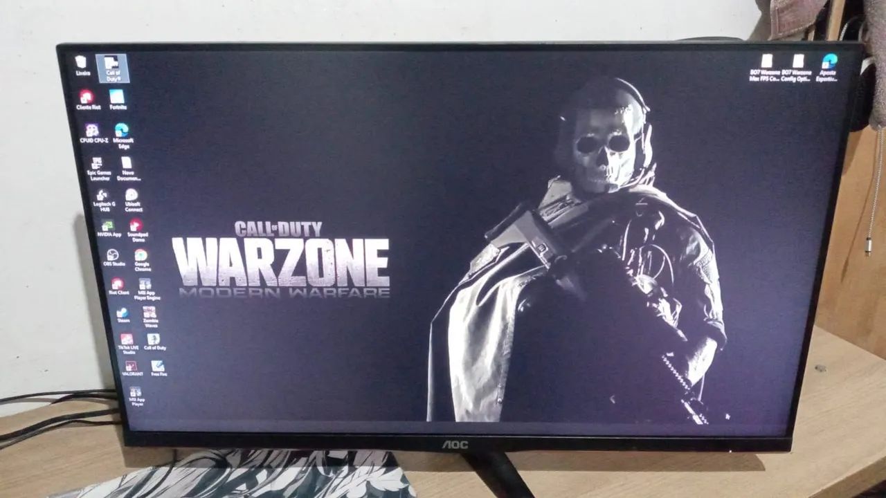 MONITOR GAMER AOC 27 POLEGADAS <br>ENTRADAS -HDMI-DISPLAYPORT-VGA<br> - Foto 2