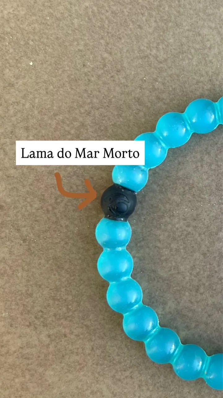 Pulseira Lokai azul - Foto 3