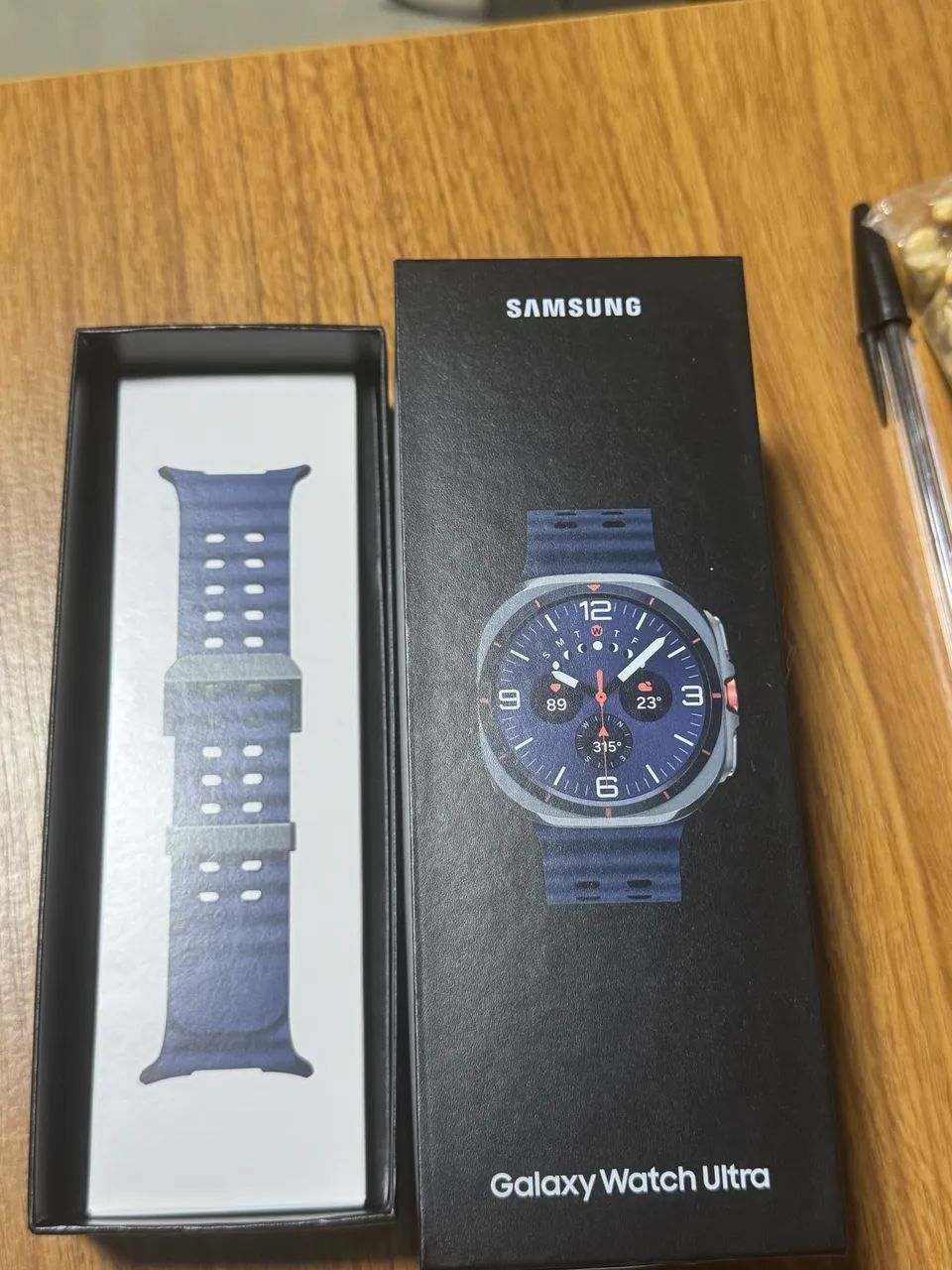 Samsung Galaxy Watch Ultra 2025 - 47mm, Galaxy Ai, Titânio Aeroespacial Azul - Foto 4