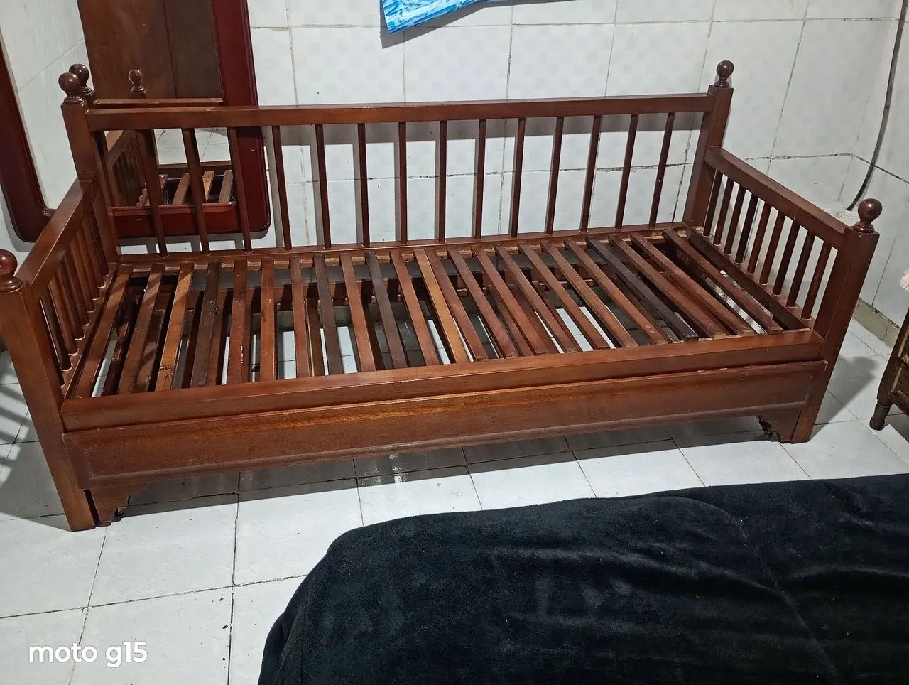 Sofá cama perfeito estado vai com colchão.. Aceito cartão  - Foto 3