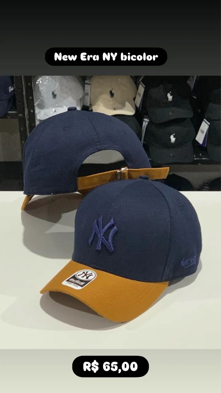 Bonés NY premium bicolor  - Foto 4