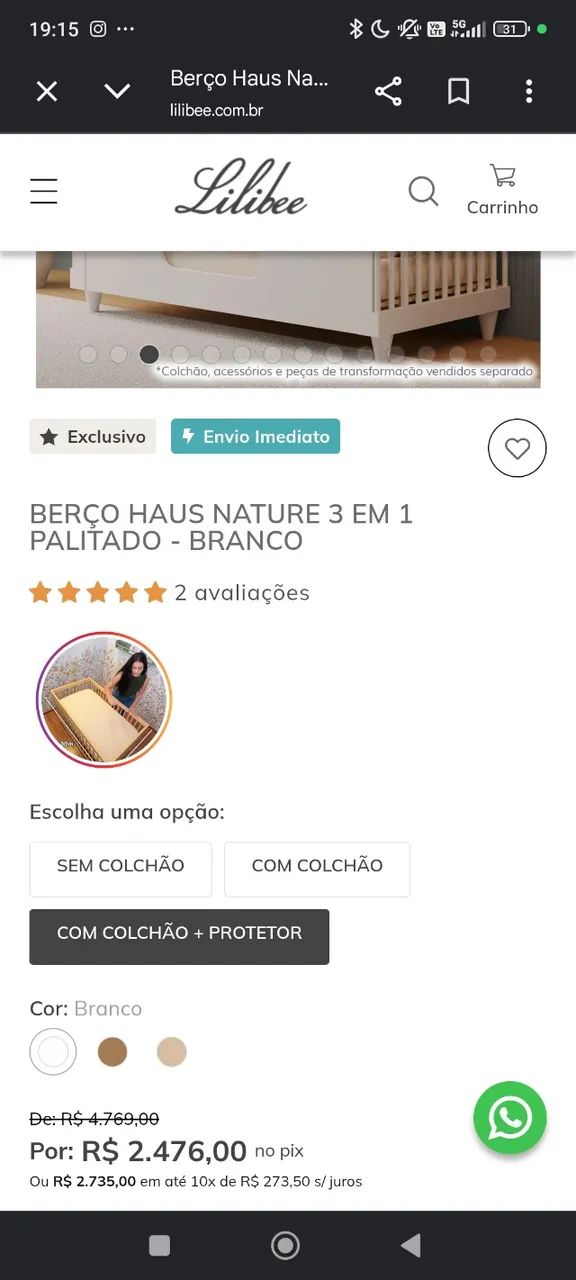 Berço  - Foto 3