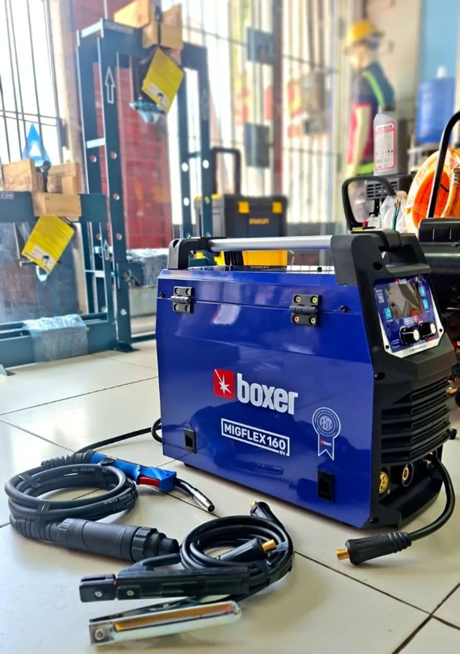 Inversora maquina de solda 160 migflex Boxer - Entrega Gratis - Foto 2