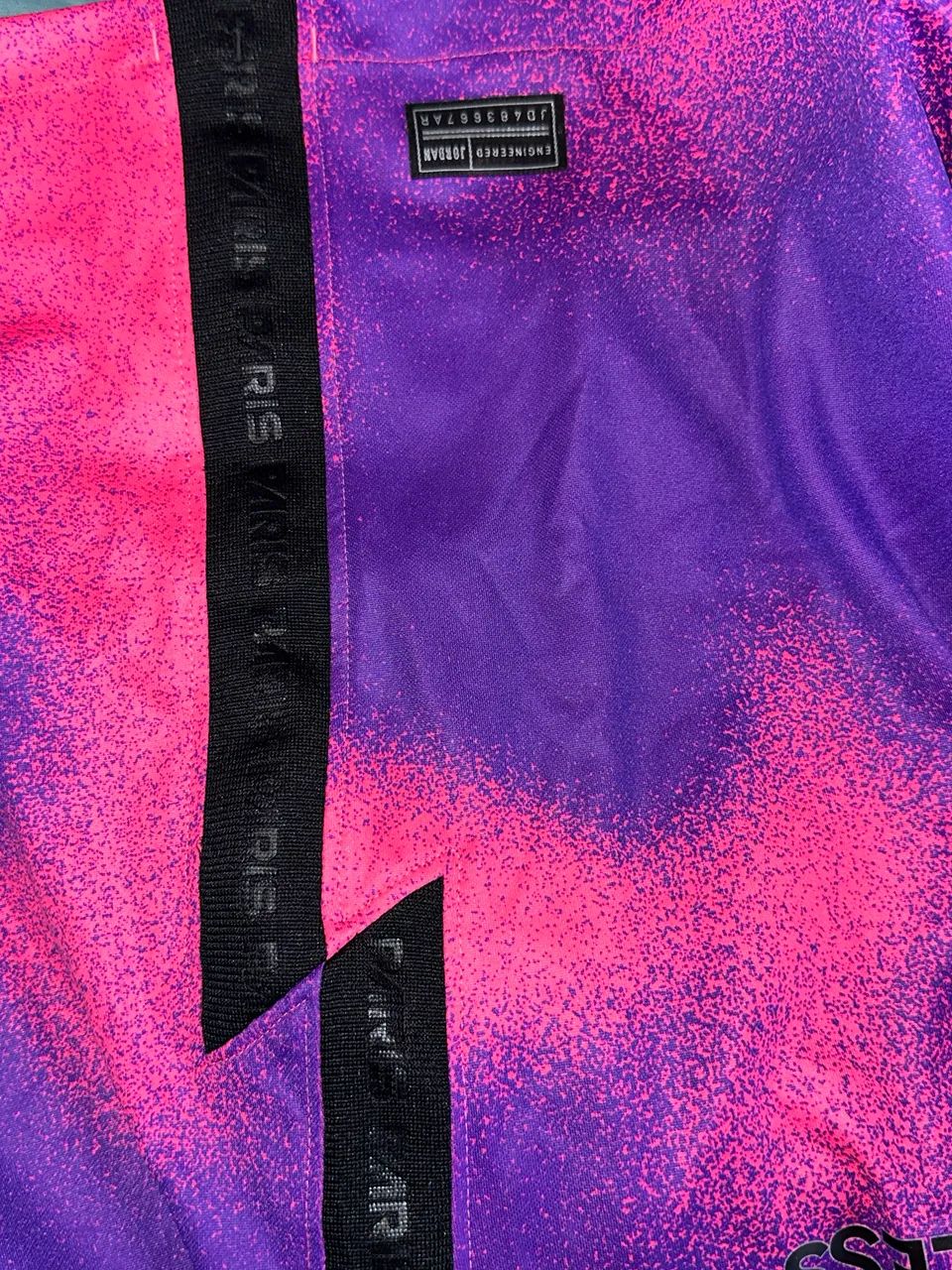 Camiseta PSG 20/21 rosa/roxa original - Foto 4