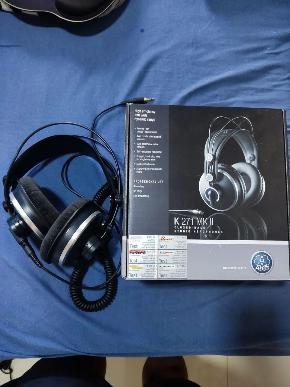 Fone AKG k271 mkii