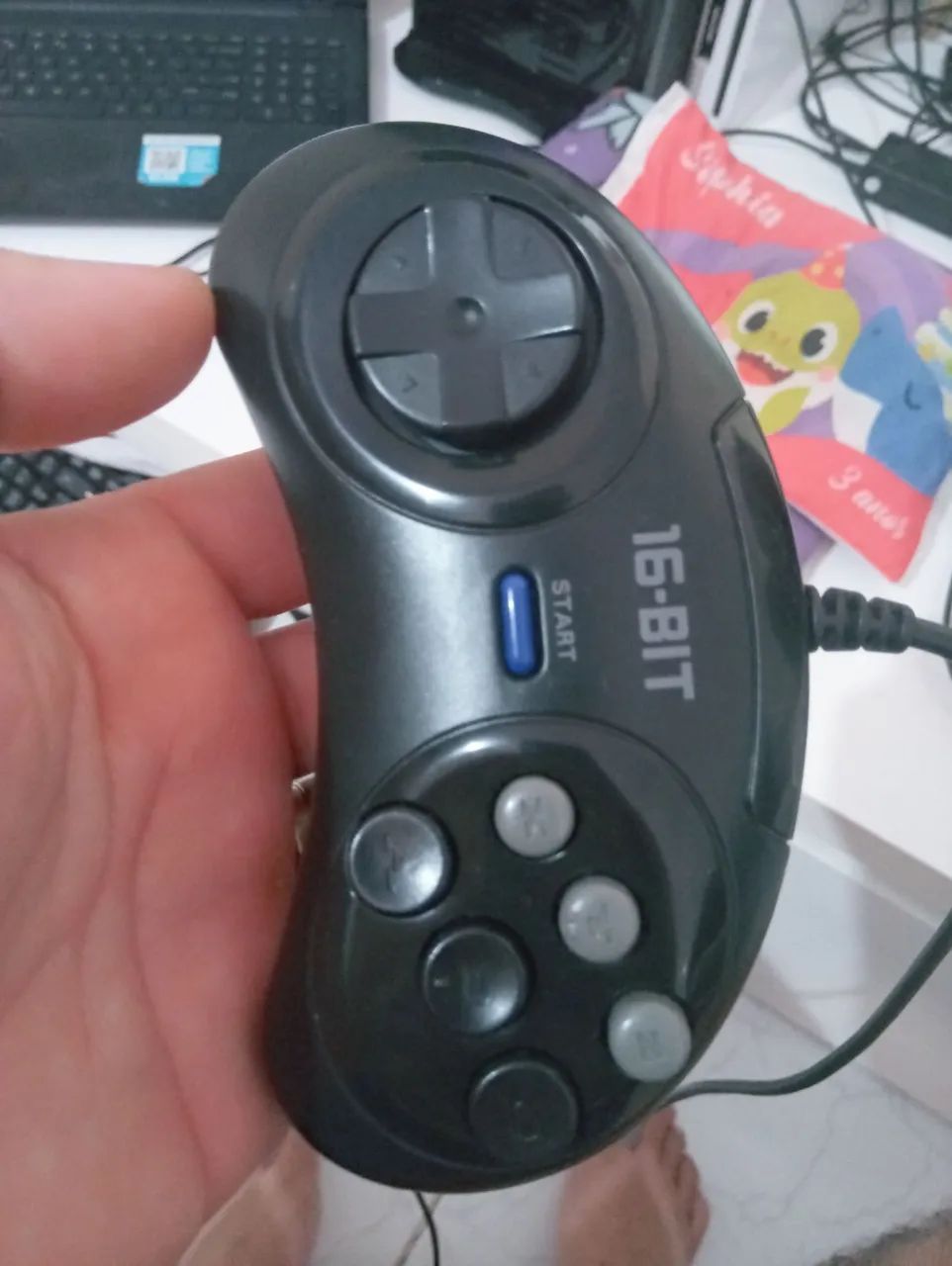 Controle para megadrive