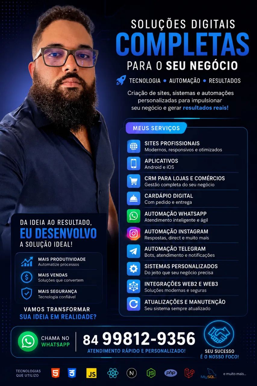 Faça seu projeto ganha vida no digital 