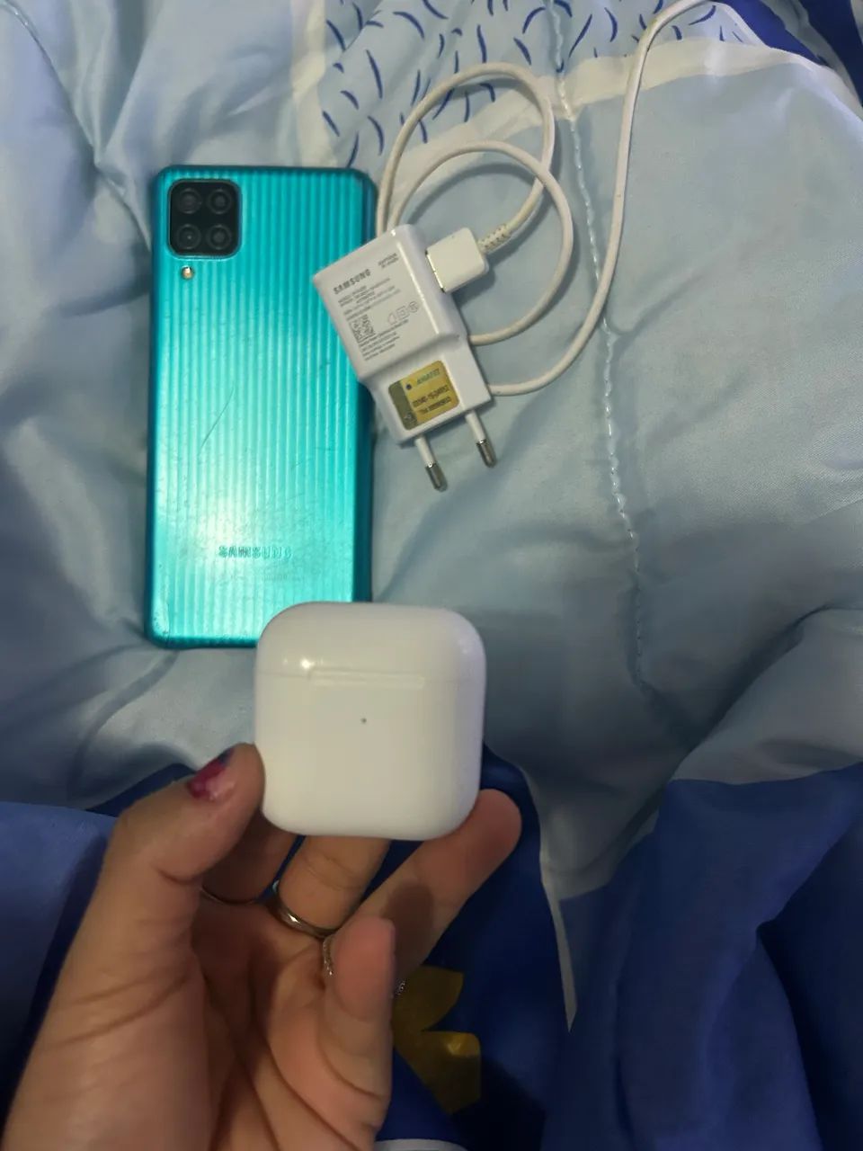 Samsung Galaxy A12 Azul - Ótimo Estado - Foto 5