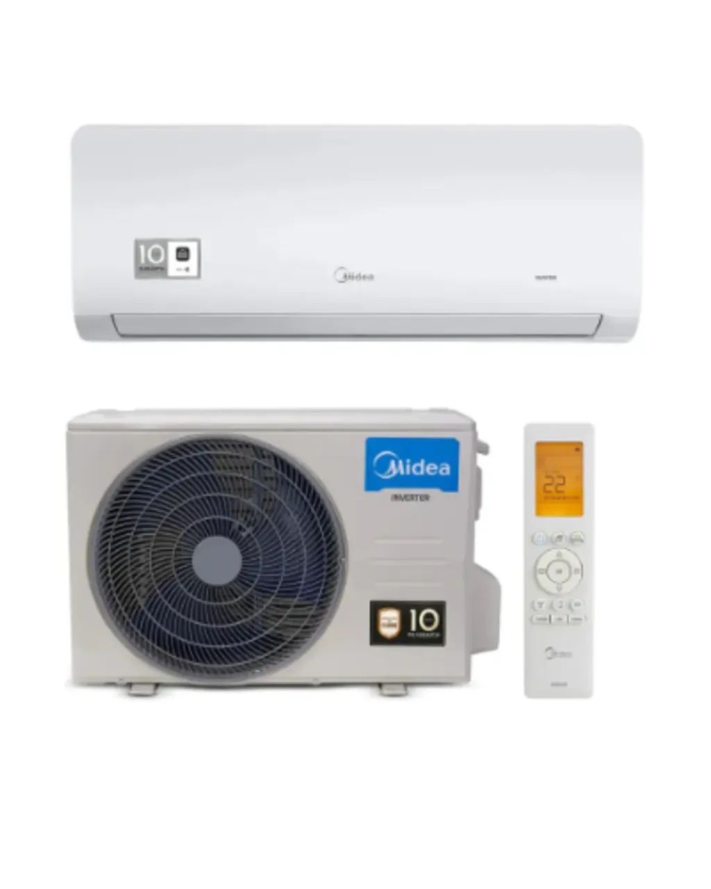 Ar condicionado Split Hi Wall Midea Inverter Xtreme Save Connect 12000 BTUs