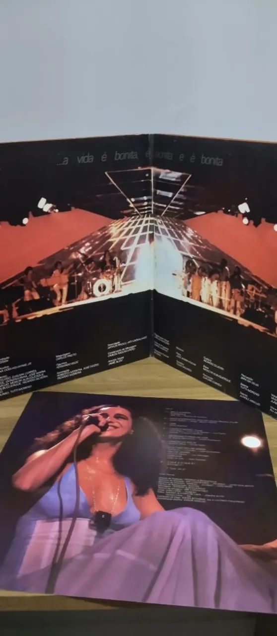 Lp Maria Bethânia Nossos Momentos 1982 + encarte - Foto 4