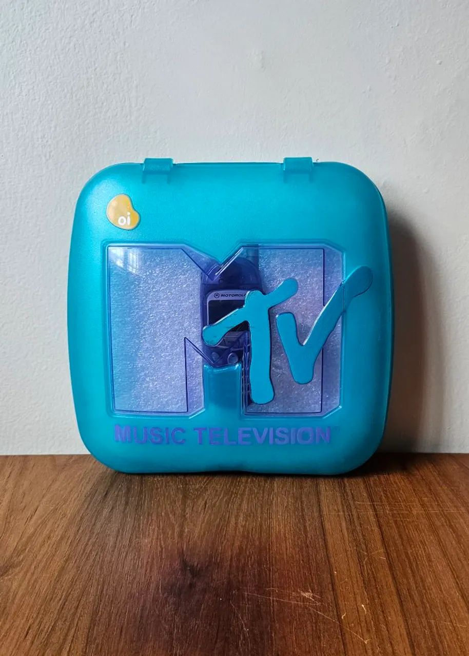Celular antigo na Caixa Estojo Oi MTV - Foto 2