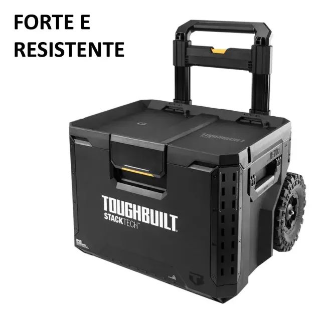 Maleta De Transporte Rodas Stacktech Toughbuilt Tb-b1-b-70r Preta - Foto 2
