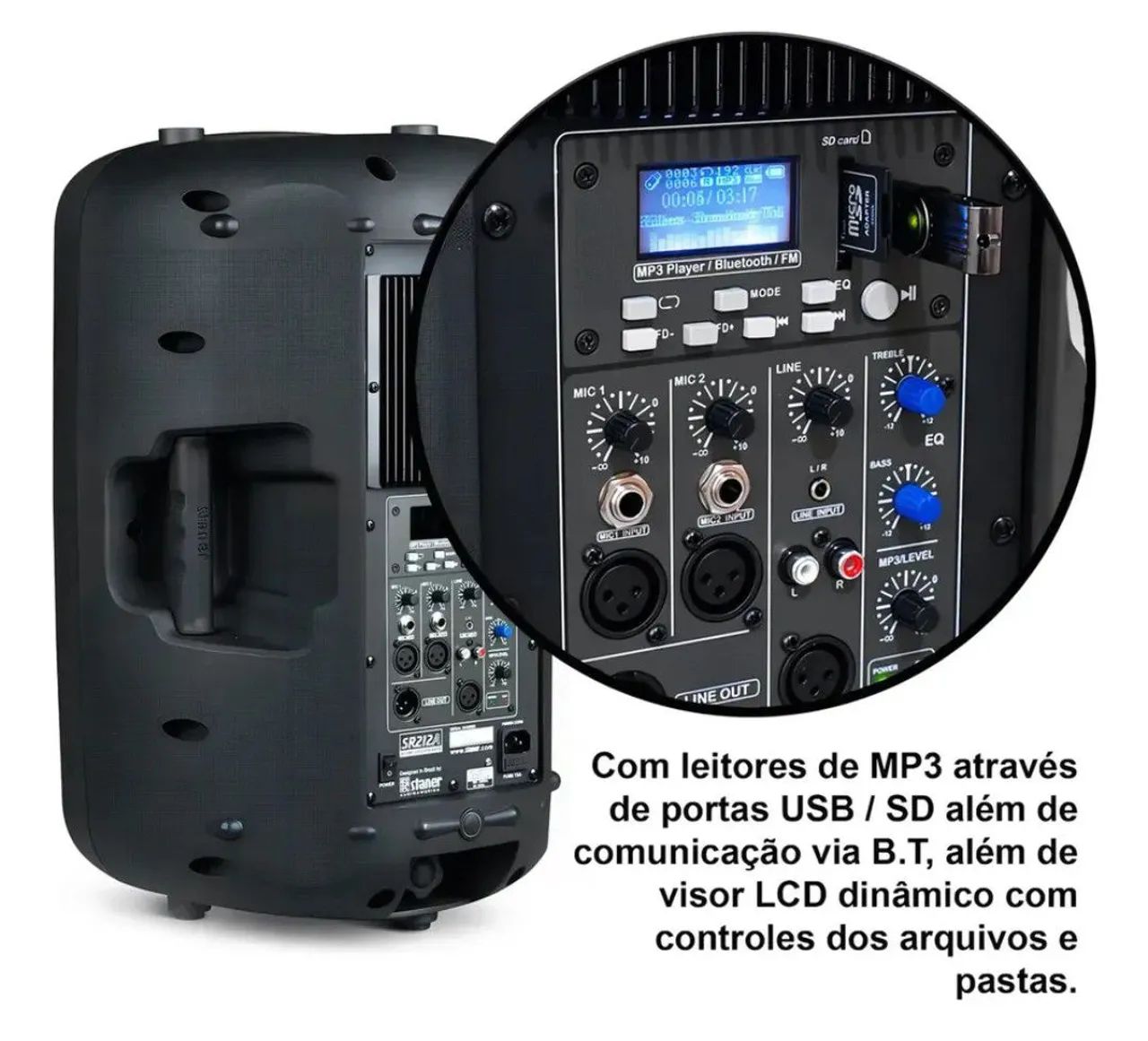 Caixa Ativa Staner SR 212 A - Foto 3