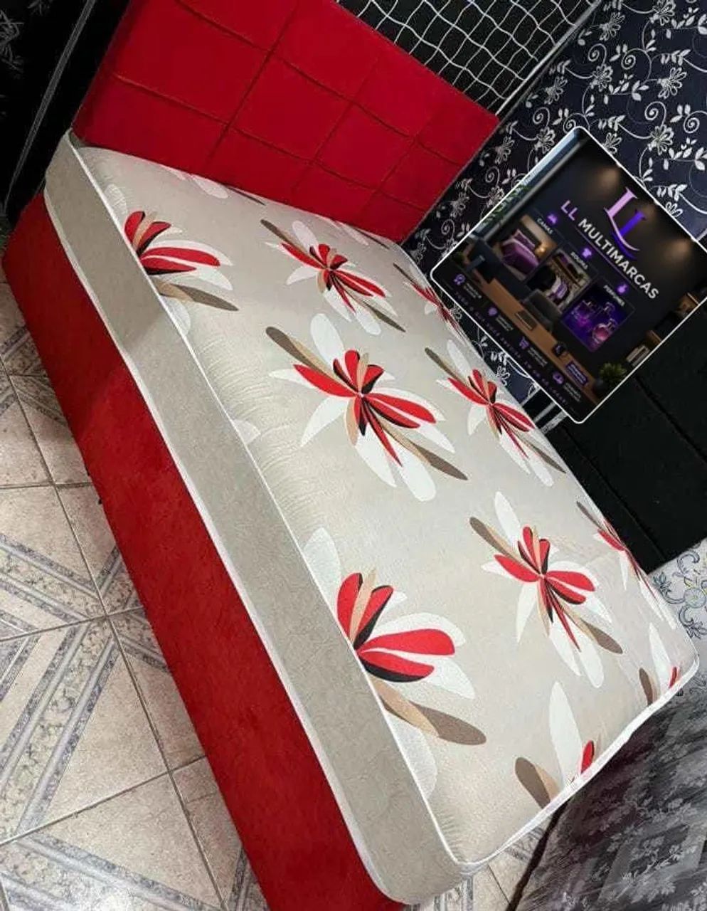 Cama box casal 