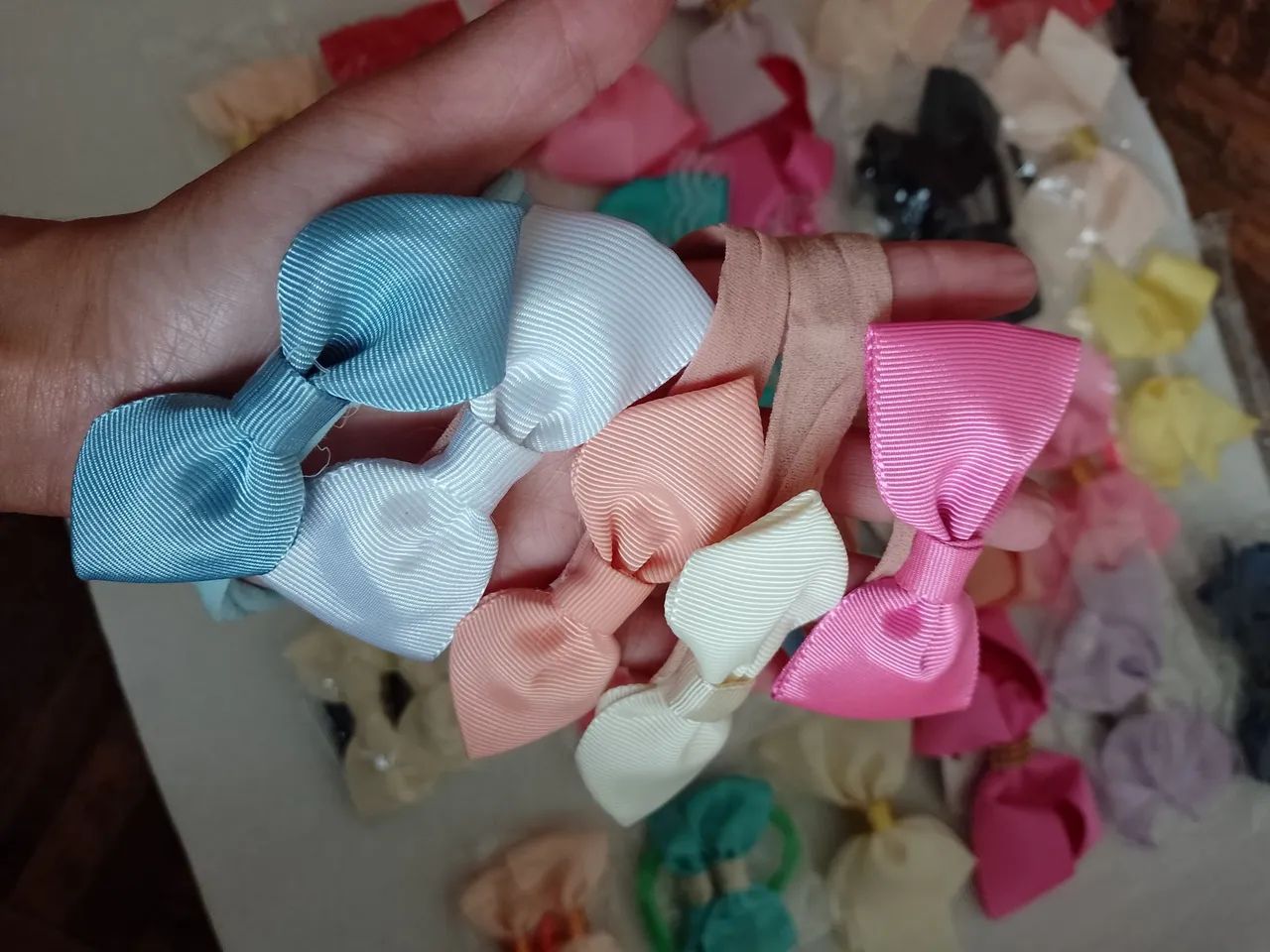 Kit 7 laços para cabelo  - Foto 2