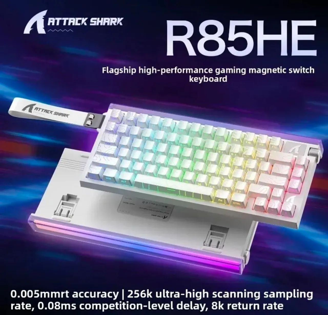 Attack Shark R85HE - Teclado Magnético Hall Effect - Foto 3