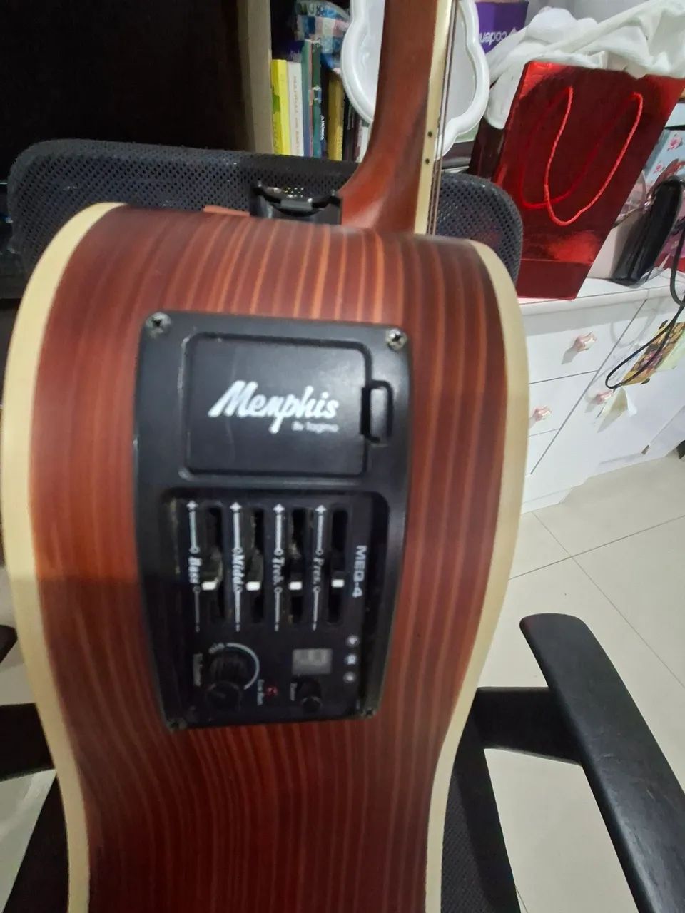 Violao Memphis elétrico  - Foto 4