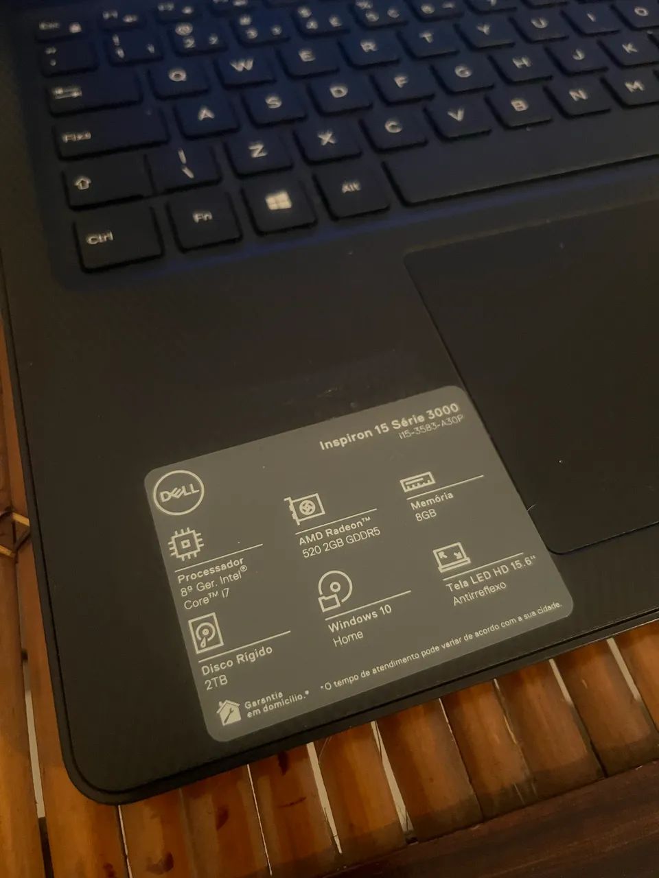 Notebook Dell inspiron 15 série 3000 - Foto 5