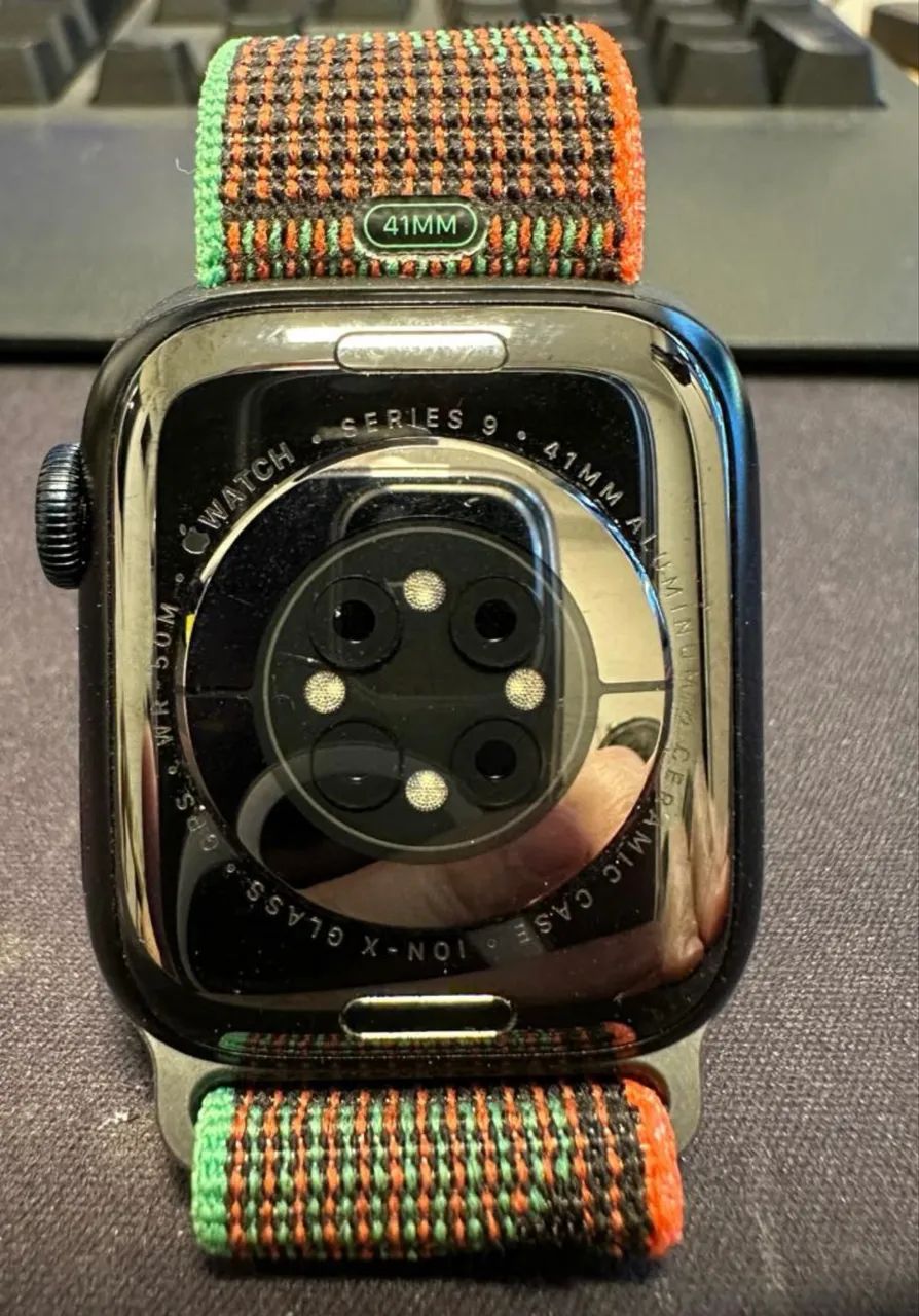 Relógio Apple Watch séries 9 41MM preto - Foto 4