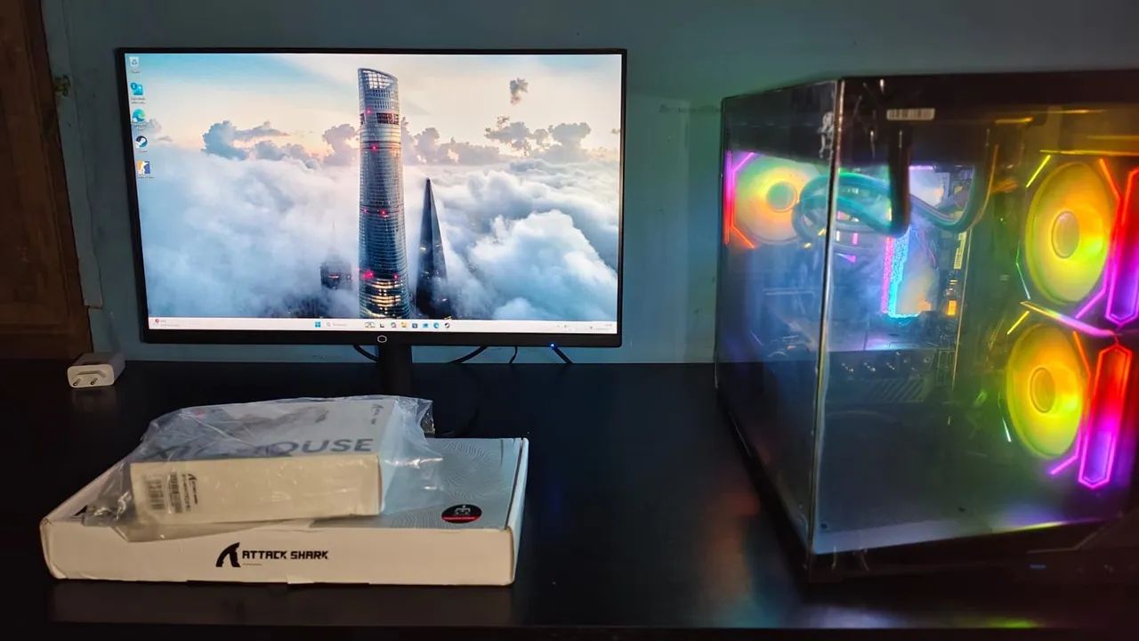 PC GAMER COMPLETO + PERIFÉRICOS , Leia a descrição  - Foto 4