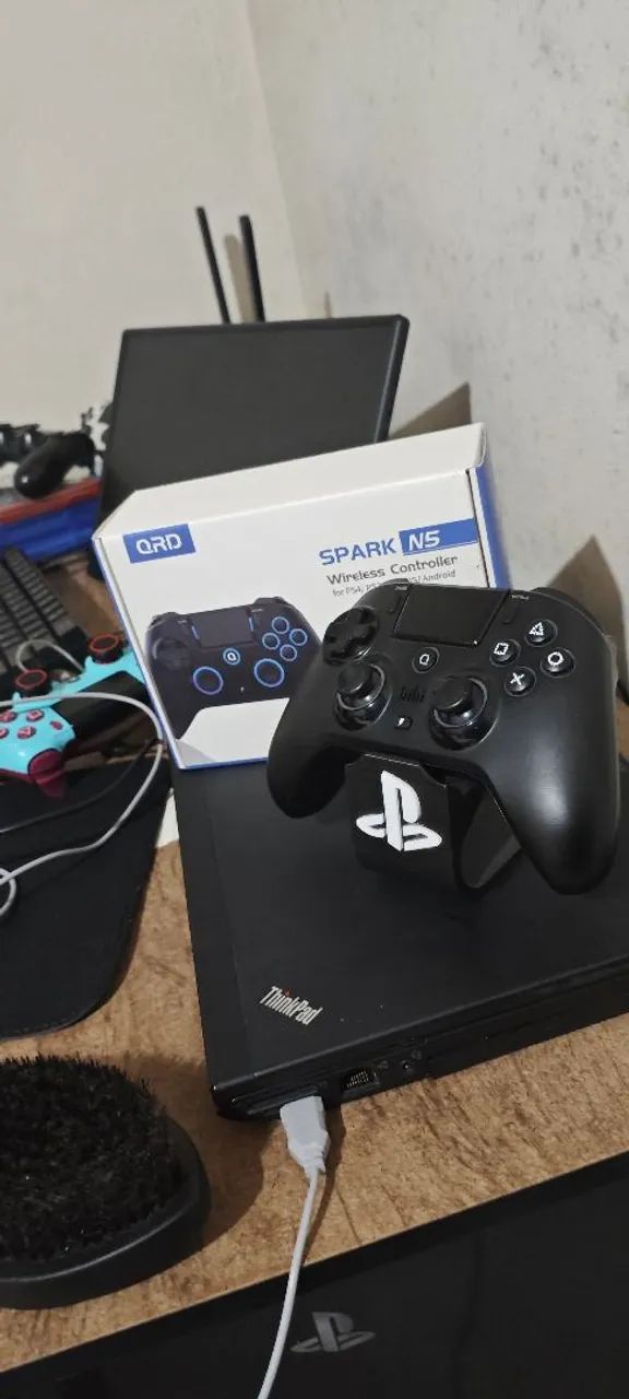 Controle QRD SPARK N5  - Hall effect (Ps4, Ps5 , android, ios e Pc)