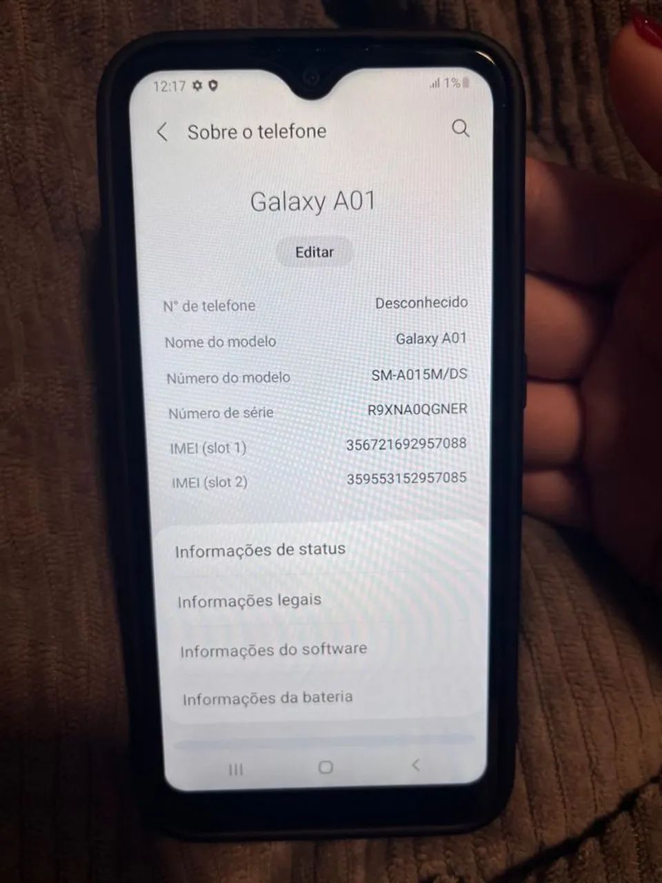 Samsung A01