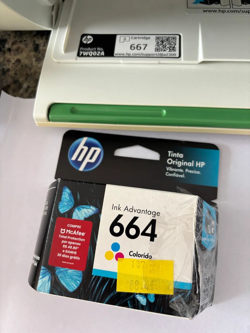 2 cartuchos de impressora HP - Foto 3
