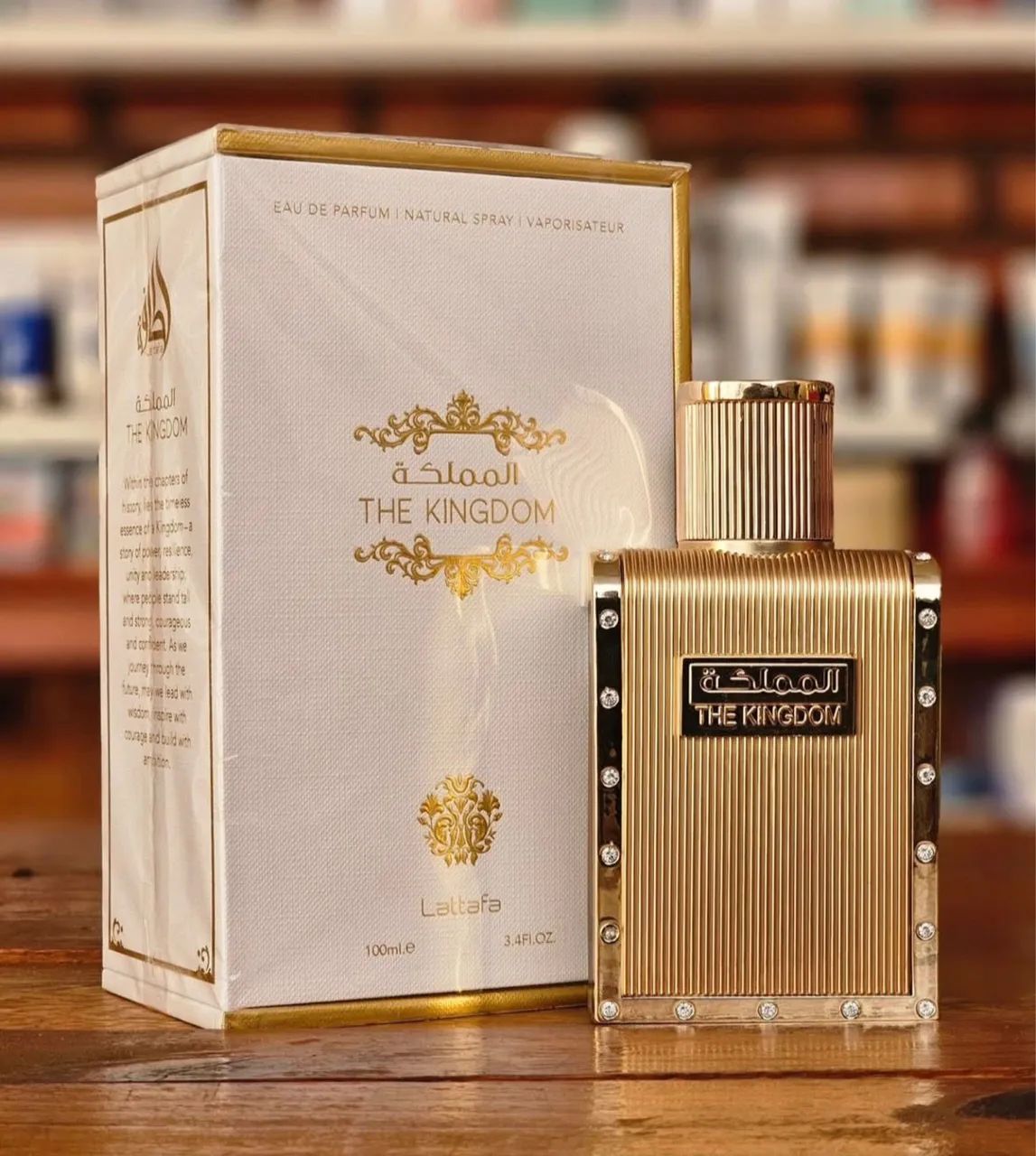 Perfume Árabe Lattafa The Kingdom Man EDP 100ml