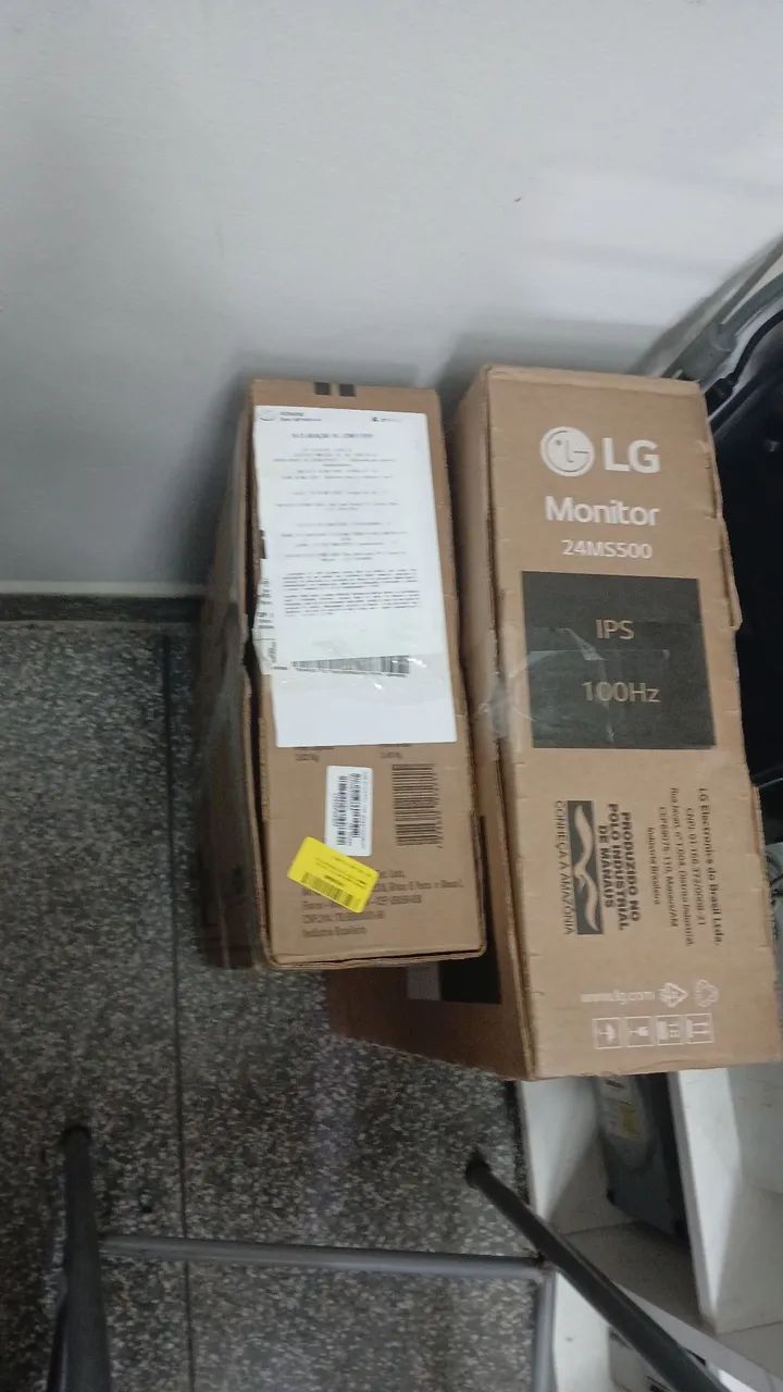 Monitor  LG 24 polegadas  novo na caixa 100hz - Foto 2