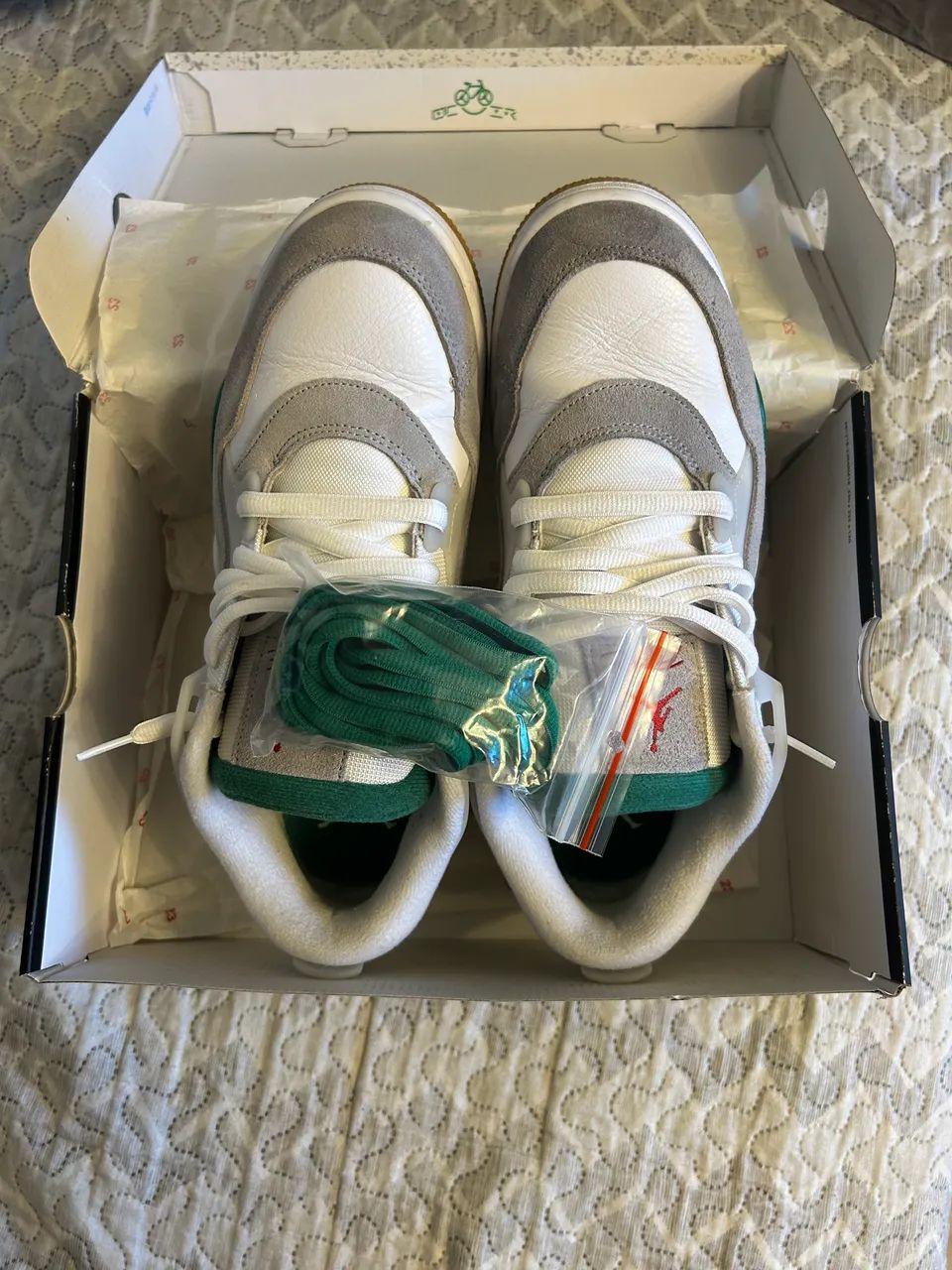 Tênis Air jordan 4 rm pine  - Foto 4