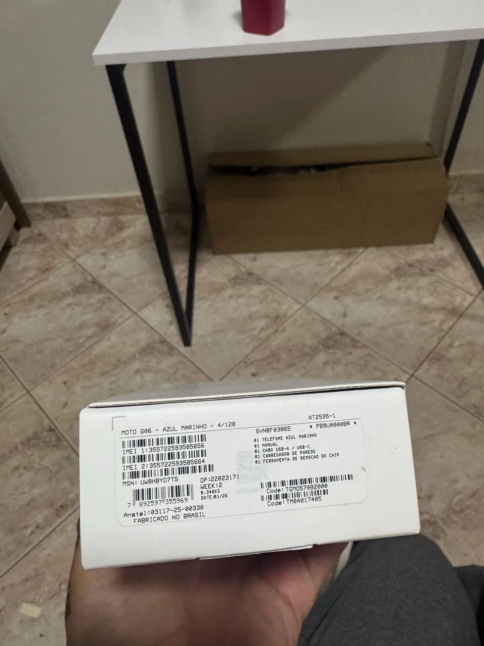 VENDO MOTOG 06 LACRADO - Foto 2