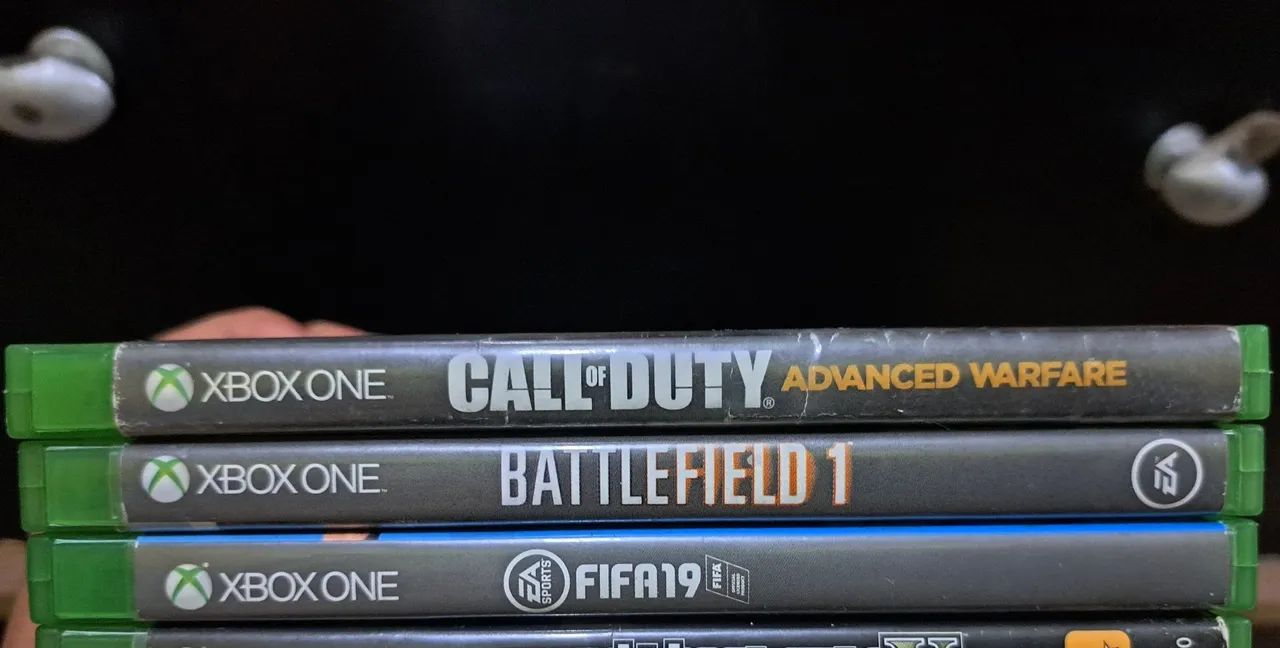 Lote com 3 jogos de Xbox one 