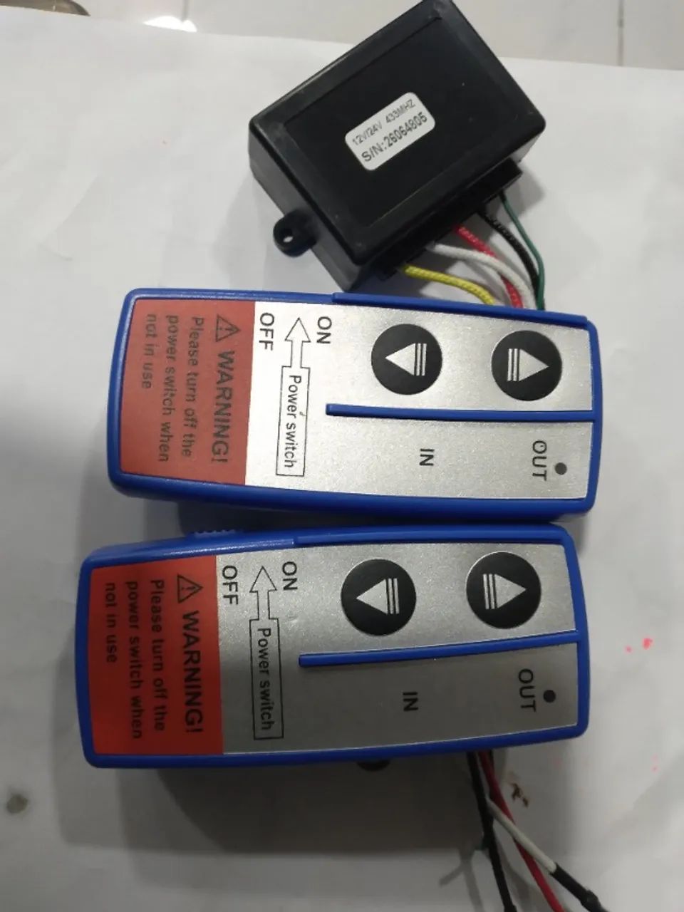 Controle remoto para guincho elétrico - Foto 2