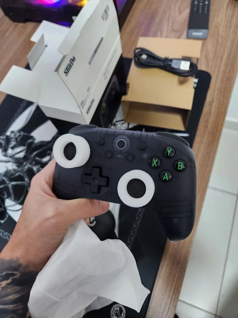 Controle 8Bitdo Ultimate 2C Wireless - PC, Android, IOS - Foto 4