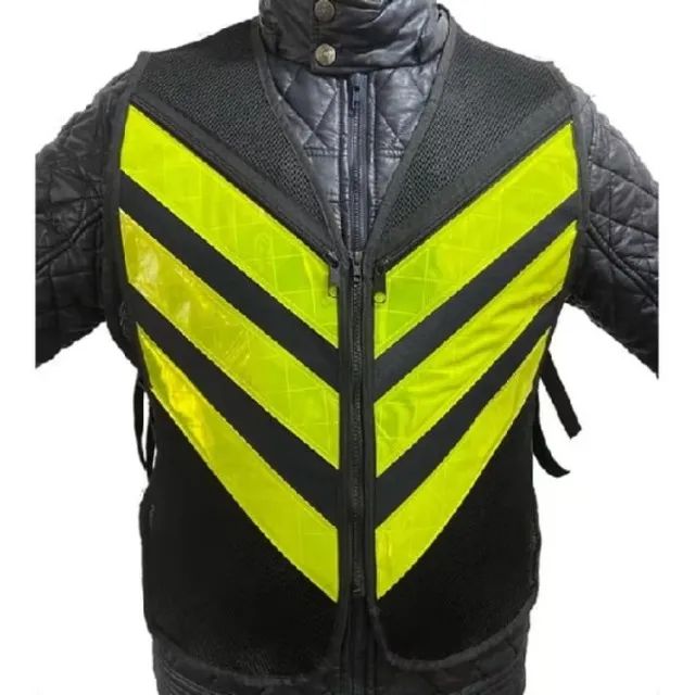 Super Promo Shopee! Colete Motoboy com Faixas Refletivas - Alta Visibilidade