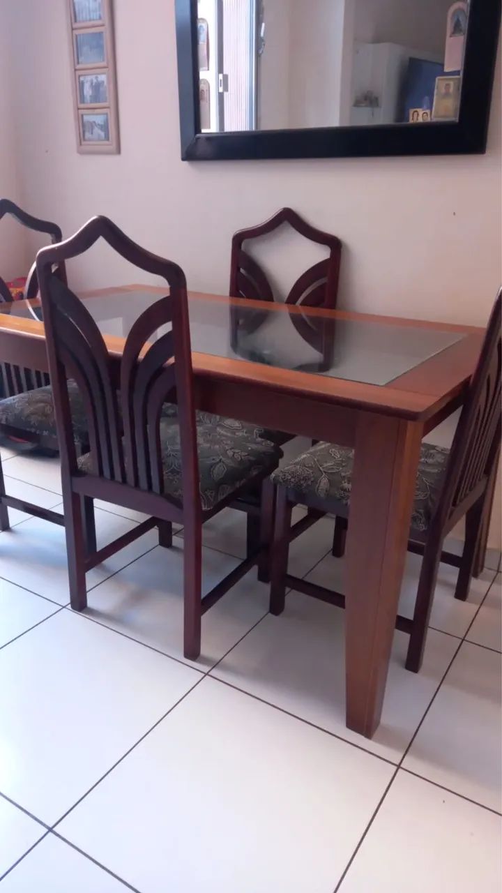 Mesa 4 cadeiras 64962147500673120