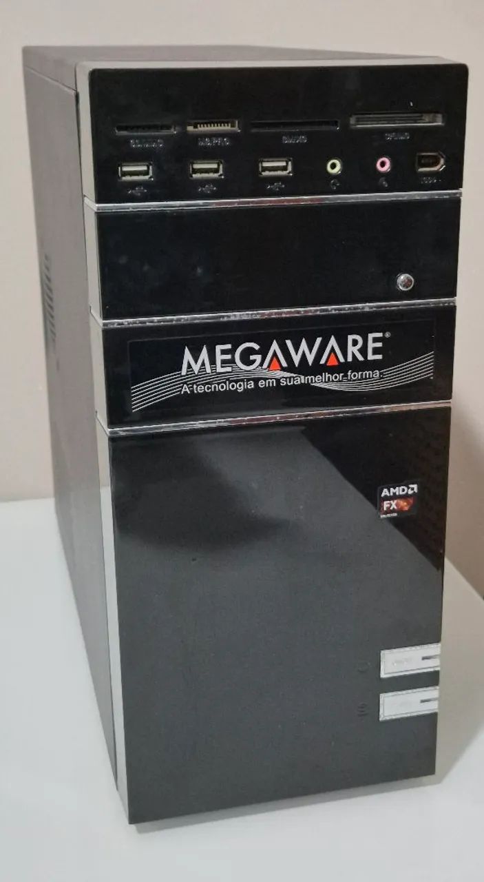 Computador PC AMD FX 6300 - PLACA-MÃE ASUS NOVA- 8GB DDR3 KINGSTON - WIN10 Formatado - Foto 3