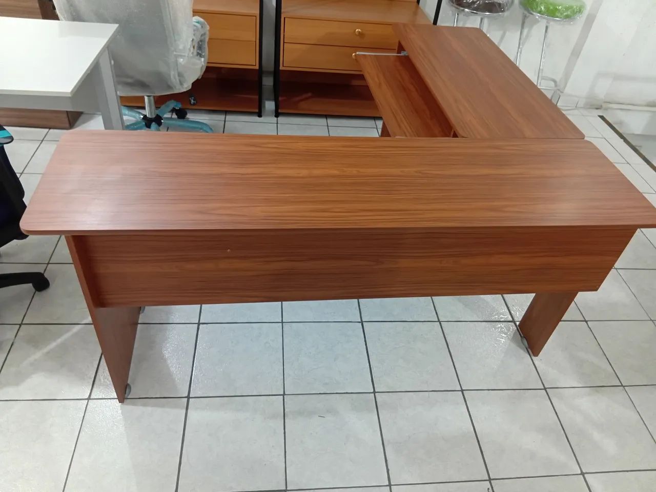 Mesa em L para escritório em Belém  - Foto 5