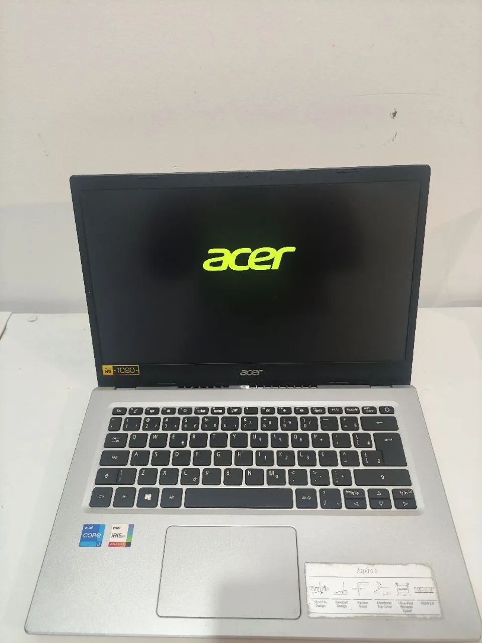 Notebook Acer aspire 5 processador i7 11° 