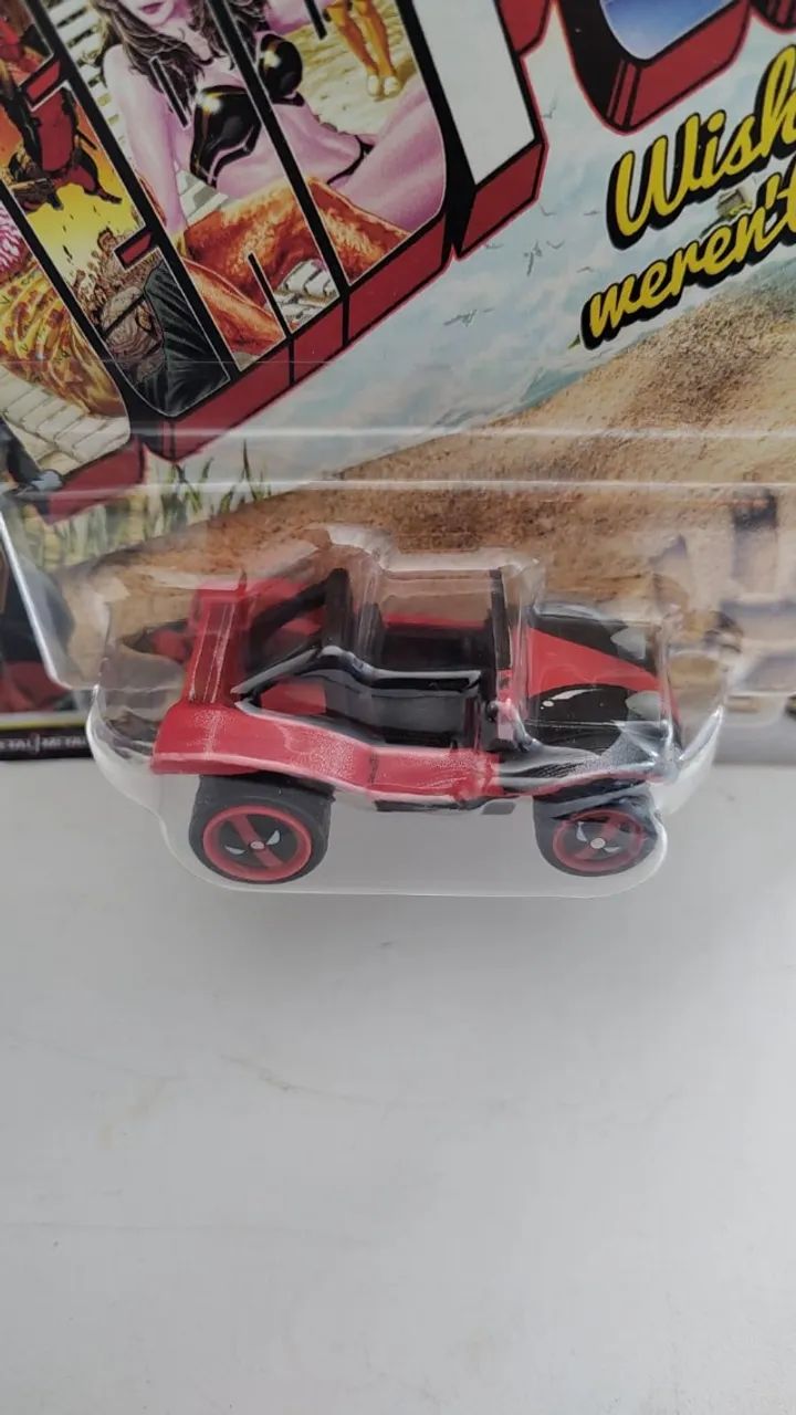 Hot Wheels Premium - Deadpool - Spider Mobile Dead-Buggy - Marvel Pop Culture - Foto 2