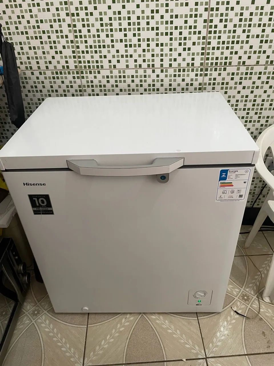 Freezer 198 litros