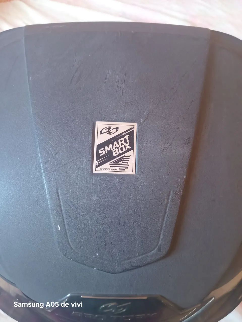 Bau de moto grande com chave - Foto 2