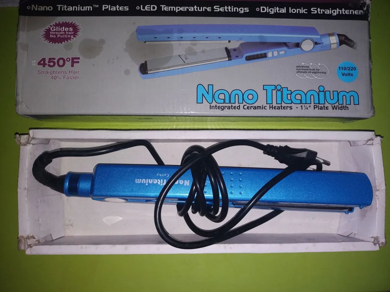 Prancha nano titanium - Foto 2