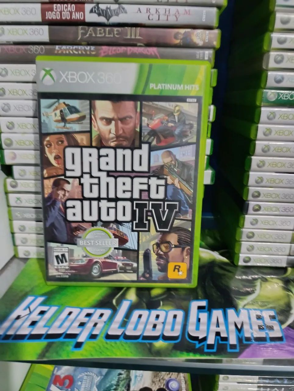 Jogos Original pra Xbox 360 GTA IV