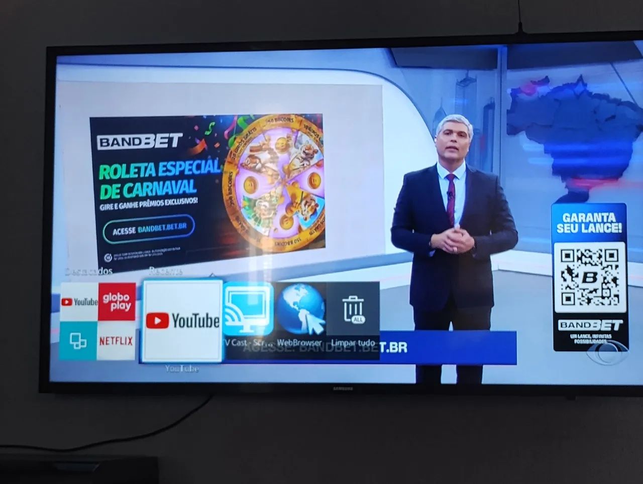 Smart tv Samsung 43 polegadas - Foto 2